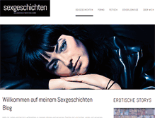 Tablet Screenshot of gratis-sexgeschichten.com